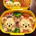 むぅと's cooksnap of when they made キャラ弁★ツムツムハロウィン♡ダッフィー.