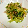 めみたん☆'s cooksnap of when they made わけぎとハムの和風サラダ.