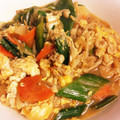 猫大好きさとみ's cooksnap of when they made 油揚げとえのきの卵とじ丼☆.