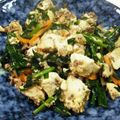 クック81NK9U☆'s cooksnap of when they made ひき肉と豆腐のにら炒め.