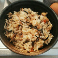 NORIkaru's cooksnap of when they made ひじきの炊き込みごはん.