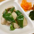 うららすもも's cooksnap of when they made むね肉とピーマンのシンプル炒め.