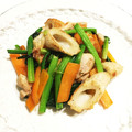 なつき☆ミ's cooksnap of when they made 鶏肉とほうれん草の炒めもの.
