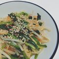 skk32271's cooksnap of when they made ほうれん草ともやしのナムル.