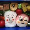 はるきち母ちゃん's cooksnap of when they made しょくぱんまん キャラ弁.