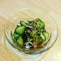 YUZVIO's cooksnap of when they made きゅうりしらす玉ねぎ入りのもずく酢☆.