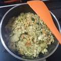 slgirl's cooksnap of when they made 残り物料理☆千切りｷｬﾍﾞﾂの卵とじ.