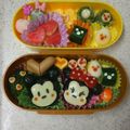 ゆずゼリー♪'s cooksnap of when they made 写真つき！きゅうりの飾り切り　キャラ弁に.