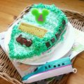 nauminchu＊'s cooksnap of when they made デコケーキ　新幹線はやぶさ.