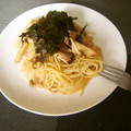 kucina's cooksnap of when they made 三種の茸の和風パスタ♡.