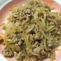 クック78MT7L☆'s cooksnap of when they made 玉ねぎと豚挽き肉の甘辛炒め丼.