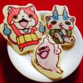 いたちょこっくす's cooksnap of when they made 妖怪ウオッチ⭐キャラチョコプレート.