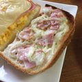 さっちゃん←元こ茄子's cooksnap of when they made ベーコン＆玉ねぎトースト.
