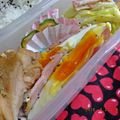 ゆけり３兄弟's cooksnap of when they made お弁当ベーコン目玉焼き♡.