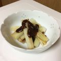 にゃん☆28's cooksnap of when they made うどの酢味噌和え.