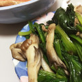 鍋子ちゃん's cooksnap of when they made ほうれん草とツナときのこと。.