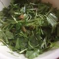 ﾌﾞﾚﾝﾀﾞ's cooksnap of when they made 水菜と香味野菜とザーサイのサラダ.
