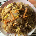 りーとぽん's cooksnap of when they made 家族が喜ぶソース焼きそば.