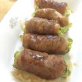 広野のタイタン's cooksnap of when they made 春キャベツたっぷり♡豚肉巻き.