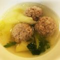 yumisakiko's cooksnap of when they made 鳥ガラスープの素で簡単スープ.