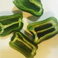 takechanko's cooksnap of when they made 無駄のないピーマンの種の取り方.