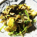 うにもこ's cooksnap of when they made 豆苗と玉子の塩昆布炒め☆.