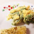 erico0703's cooksnap of when they made スナップえんどうと卵の簡単〜サラダ★.