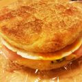 りりえ☆'s cooksnap of when they made ベーコン＆ハムマフィン.