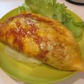 Bランチ★'s cooksnap of when they made 野菜たっぷり♥♡ひき肉オムレツ.