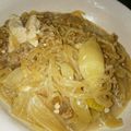 あまね's cooksnap of when they made 挽肉で肉豆腐.