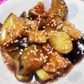 ♡ちぃﾀﾝまま♡'s cooksnap of when they made 簡単‼︎鳥もも肉と茄子の甘だれ炒め.