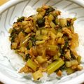 nao5296nao's cooksnap of when they made 簡単♪小松菜と鶏挽き肉のキーマカレー☆.