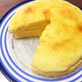 パンプキン。's cooksnap of when they made スライスチーズでスフレチーズケーキ.