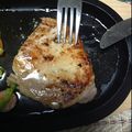 ゆーこ83's cooksnap of when they made ポークステーキ　神戸ポークで♪.