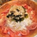mayu☆com's cooksnap of when they made 大根とワカメのポン♪サラダ.