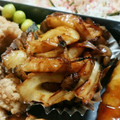 まきん家's cooksnap of when they made きのことちくわの辛子炒め.