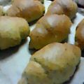 nomi52's cooksnap of when they made 緑茶ミルクロールパン.