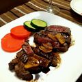 yumikookam's cooksnap of when they made 牛肉のステーキ★バルサミコソース.