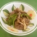 ｅｋ４'s cooksnap of when they made ピーマンと牛肉の炒め物。柚子こしょう風味.