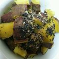 ﾅｶﾞﾚﾎﾞｼ's cooksnap of when they made 揚げない★塩麹入り大学芋.