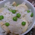 猫のミイヤ's cooksnap of when they made うすいえんどうで❂竹の子入り豆ごはん❂.