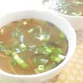 イベ長's cooksnap of when they made 鉄分補給！ひじきともやしのお味噌汁.