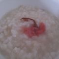 コハク☆。・'s cooksnap of when they made 桜のほんわりお粥.