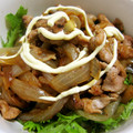 しづむ's cooksnap of when they made 甘辛だれの豚丼♪.