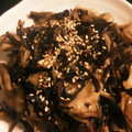 ＊にょにょん＊'s cooksnap of when they made まいたけときくらげのきんぴら.