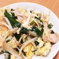 ゆぴ☆☆'s cooksnap of when they made めんつゆをかけて食べる簡単豚ニラ玉♡.