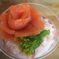 す1222's cooksnap of when they made ひな祭り　三色デコカップちらし寿司.
