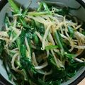 はねたま's cooksnap of when they made ちょー簡単☆もやしとニラの和風炒め.
