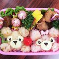 naaay♡r3's cooksnap of when they made キャラ弁★ツムツムハロウィン♡ダッフィー.