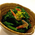 あっぴー♤'s cooksnap of when they made 菜の花と桜海老のおひたし.